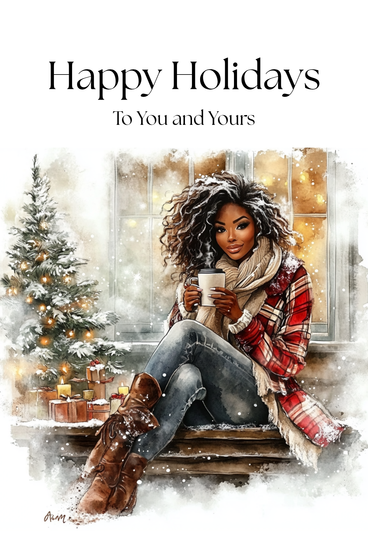 Christmas Card Bundle Set - (5 Designs)